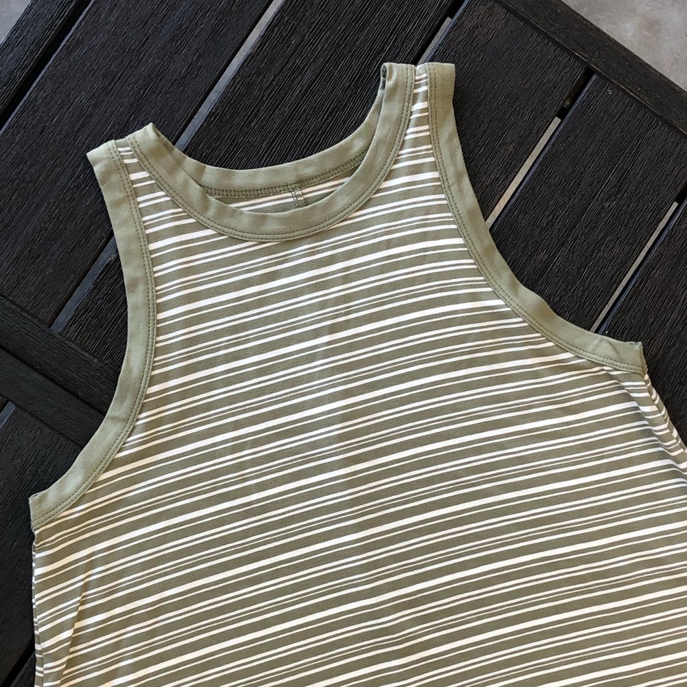A • NEW DAY 🎯 Soft Stretch Tank Dress w/ Stripes - Picture 4 of 8